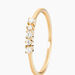 Alliance Matleena Or Jaune Diamant Synthétique - Alliances Femme | Histoire d’Or