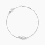 Bracelet Marnie Or Blanc Diamant - Bracelets Femme | Histoire d&rsquo;Or