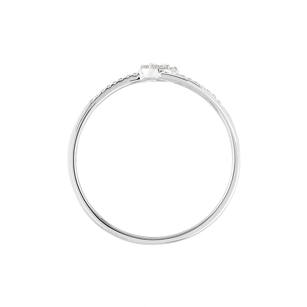 Bague Solitaire Atalante Or Blanc Diamant - Bagues solitaires Femme | Histoire d&rsquo;Or