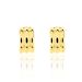 Creoles Or Jaune Leounoro - Boucles d'oreilles créoles Femme | Histoire d’Or