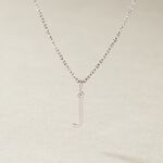 Pendentif Ionia Lettre Or Blanc - Pendentifs Famille | Histoire d&rsquo;Or