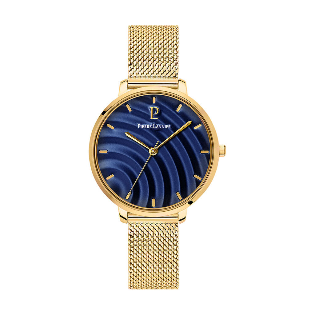 Montre Pierre Lannier Betty Bleu - Montres Femme | Histoire d&rsquo;Or