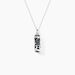 Pendentif Tiki Argent Blanc Onyx - Pendentifs Famille | Histoire d’Or