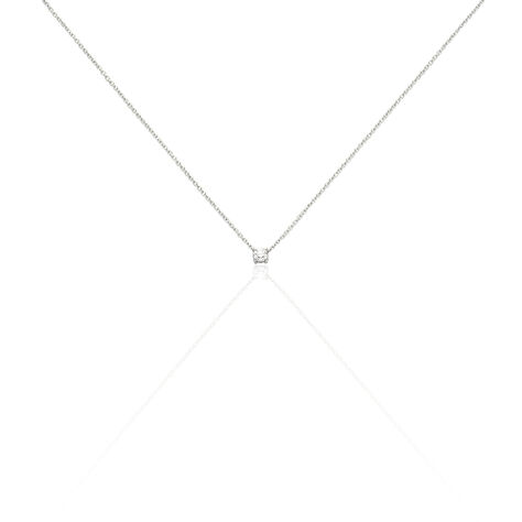 Collier Aphrodite Or Blanc Diamant - Colliers Femme | Histoire d’Or