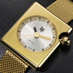 Montre Lip Mach 2000 Mini Square Dor&eacute; - Montres Femme | Histoire d&rsquo;Or