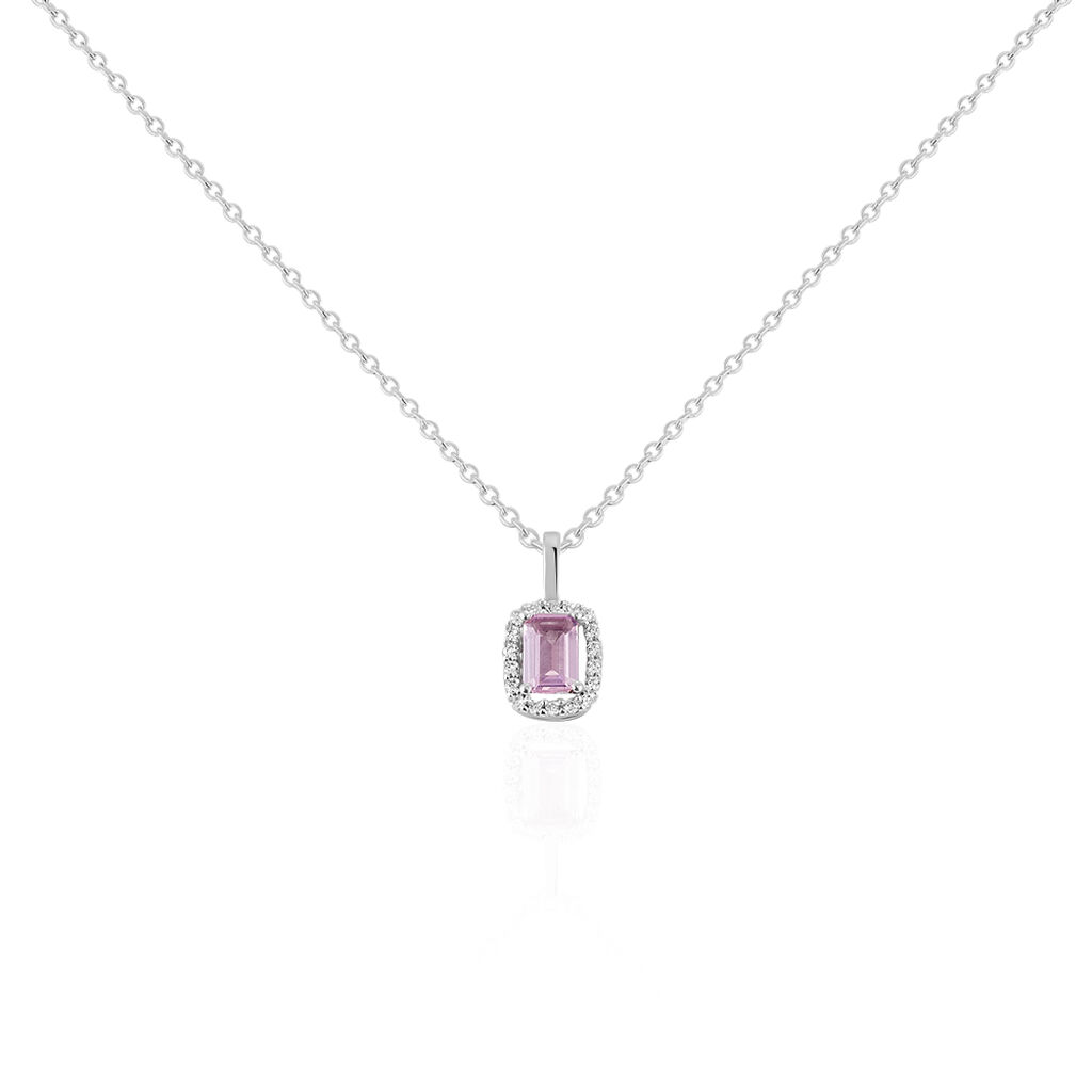 Collier Aladin Argent Blanc Oxyde De Zirconium - Colliers fantaisie Femme | Histoire d’Or