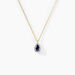 Collier Juliettina Or Jaune Saphir Diamant - Colliers Femme | Histoire d’Or