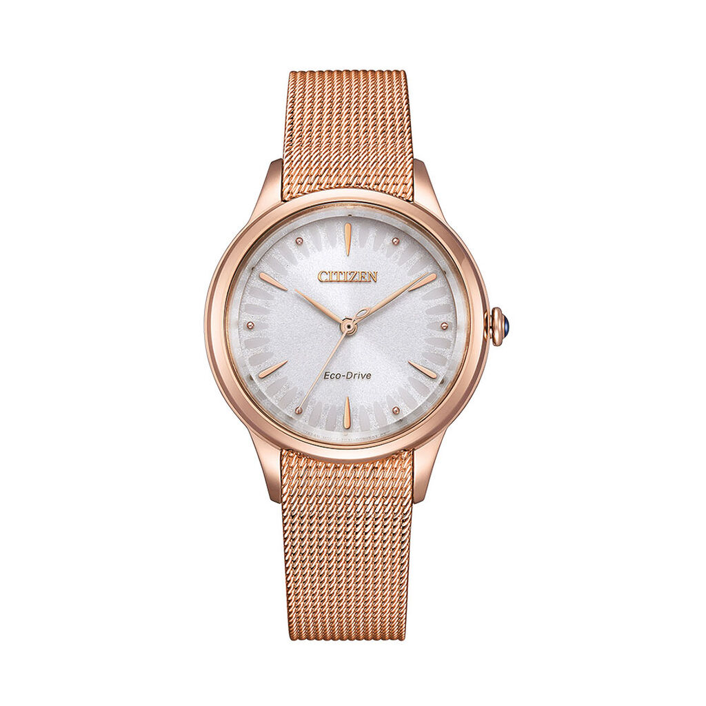 Montre Citizen L Blanc - Montres solaires Femme | Histoire d&rsquo;Or