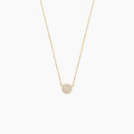 Collier Or Jaune Burak Oxyde De Zirconium - Colliers Femme | Histoire d&rsquo;Or