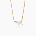 Collier Siona Plaque Or Jaune Oxyde De Zirconium - Colliers Femme | Histoire d&rsquo;Or