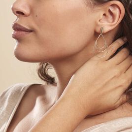 Boucles D'oreilles Pendantes Jenyfer Plaqué Or Jaune - Boucles d'oreilles fantaisie Femme | Histoire d’Or