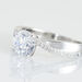 Bague Solitaire Maellyne Argent Blanc Oxyde De Zirconium - Bagues solitaires Femme | Histoire d’Or