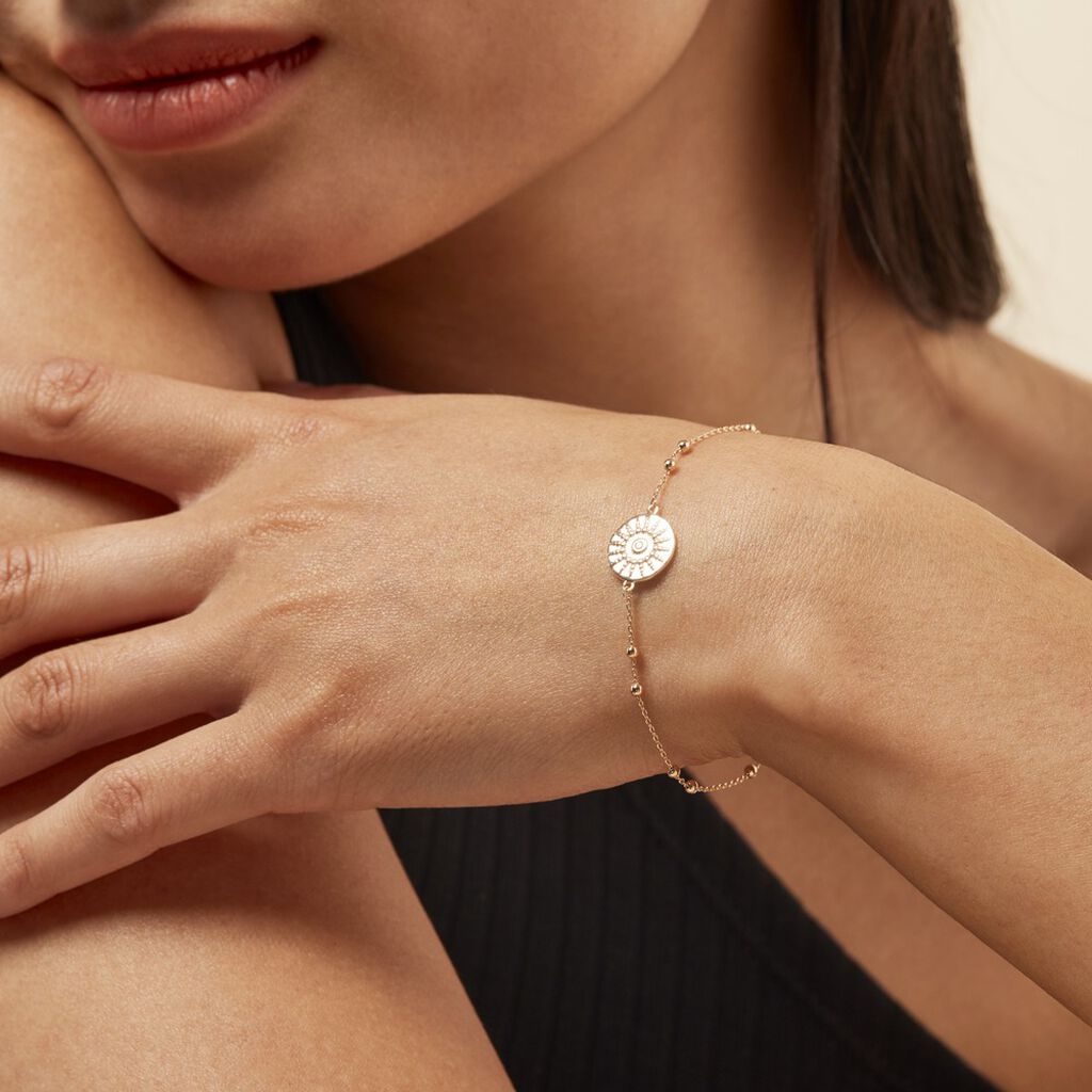 Bracelet Artea Plaqué Or Jaune Oxyde De Zirconium - Bracelets Femme | Histoire d’Or