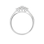 Bague Or Blanc  Chouchana Diamant Synthetique - Bijoux Femme | Histoire d&rsquo;Or