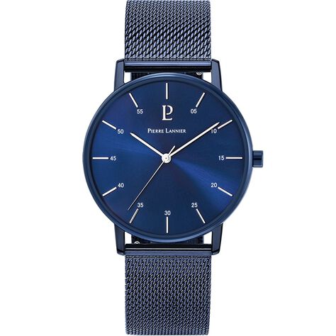 Montre Pierre Lannier Collection Cityline Bleu - Montres Homme | Histoire d’Or