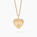 Collier Manea Plaque Or Jaune Oxyde De Zirconium - Colliers Femme | Histoire d&rsquo;Or