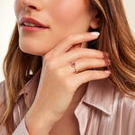 Bague Cosimo Or Jaune Rubis Diamant - Bagues solitaires Femme | Histoire d&rsquo;Or