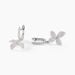 Boucles D'oreilles Pendantes Radiant Bloom Argent Blanc Oxyde - Boucles d'oreilles pendantes Femme | Histoire d’Or