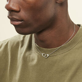 Collier Kim Argent Blanc - Colliers fantaisie Famille | Histoire d’Or