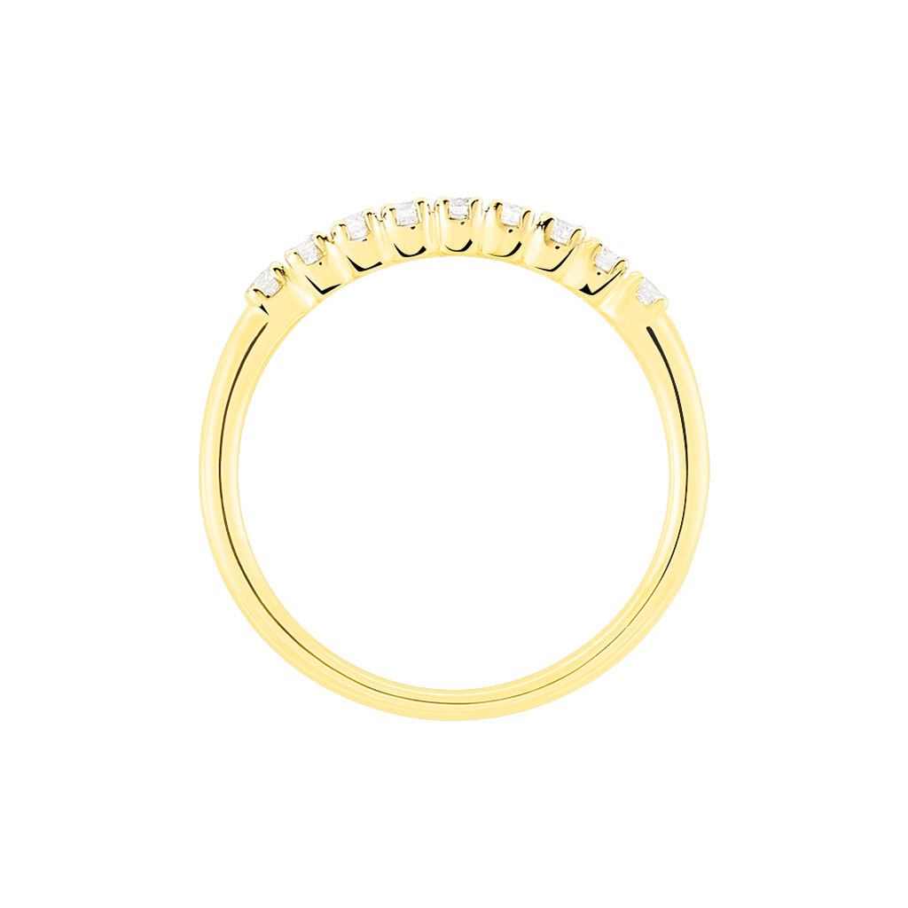 Alliance Hera Or Jaune Diamant - Alliances Femme | Histoire d&rsquo;Or
