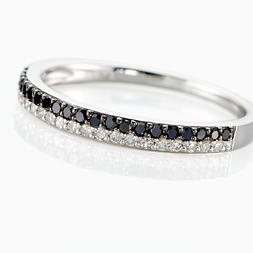 Bague Maissara Or Blanc Diamant - Bagues avec pierre Femme | Histoire d’Or