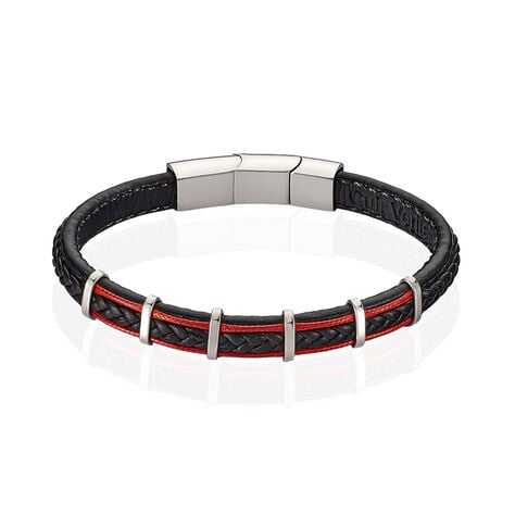 Bracelet Jourdan Kessel Acier Blanc - Bracelets Homme | Histoire d’Or