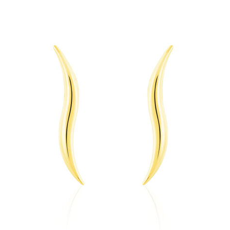 Boucles D'oreilles Pendantes Merone Vagues Or Jaune - Boucles d'oreilles pendantes Femme | Histoire d’Or