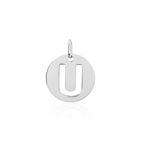 Pendentif Elio U Argent Blanc - Pendentifs Famille | Histoire d’Or