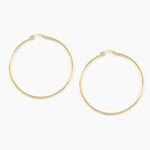 Cr&eacute;oles Agapanthe Or Jaune - Boucles d'oreilles cr&eacute;oles Femme | Histoire d&rsquo;Or