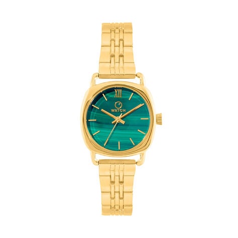 Montre O Watch Geometric Vert - Nouveautés Femme | Histoire d’Or