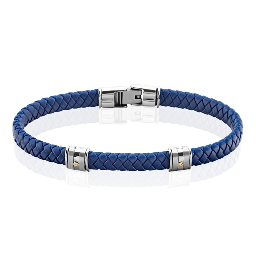 Bracelet Jourdan Selimata Acier Bicolore - Bracelets Homme | Histoire d’Or