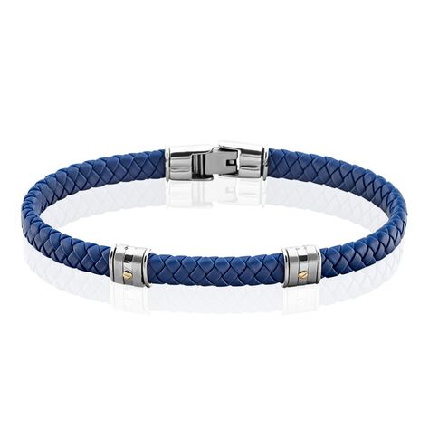 Bracelet Jourdan Selimata Acier Bicolore - Bracelets Homme | Histoire d’Or