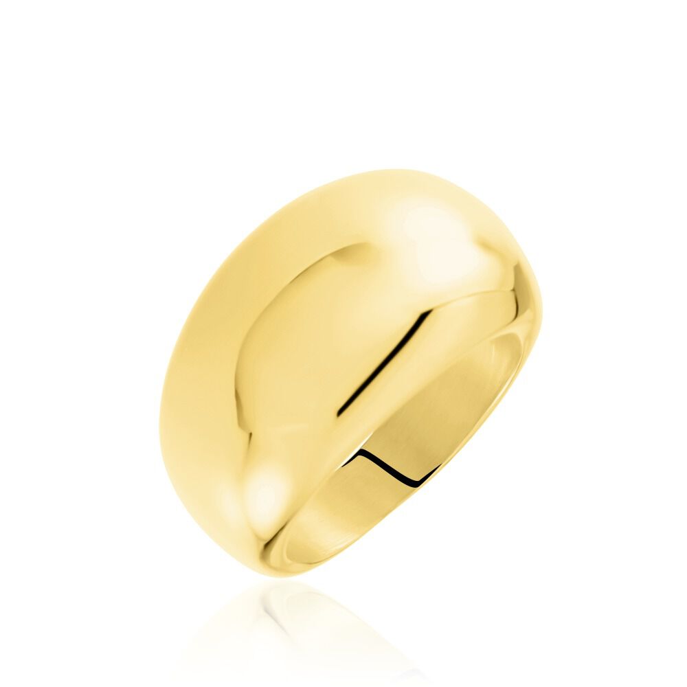 Bagues fantaisie Acier Sans pierre Jaune FIDFJW0191N Histoire d Or