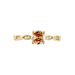 Bague Kurt Plaqué Or Jaune Oxyde De Zirconium - Bagues solitaires Femme | Histoire d’Or