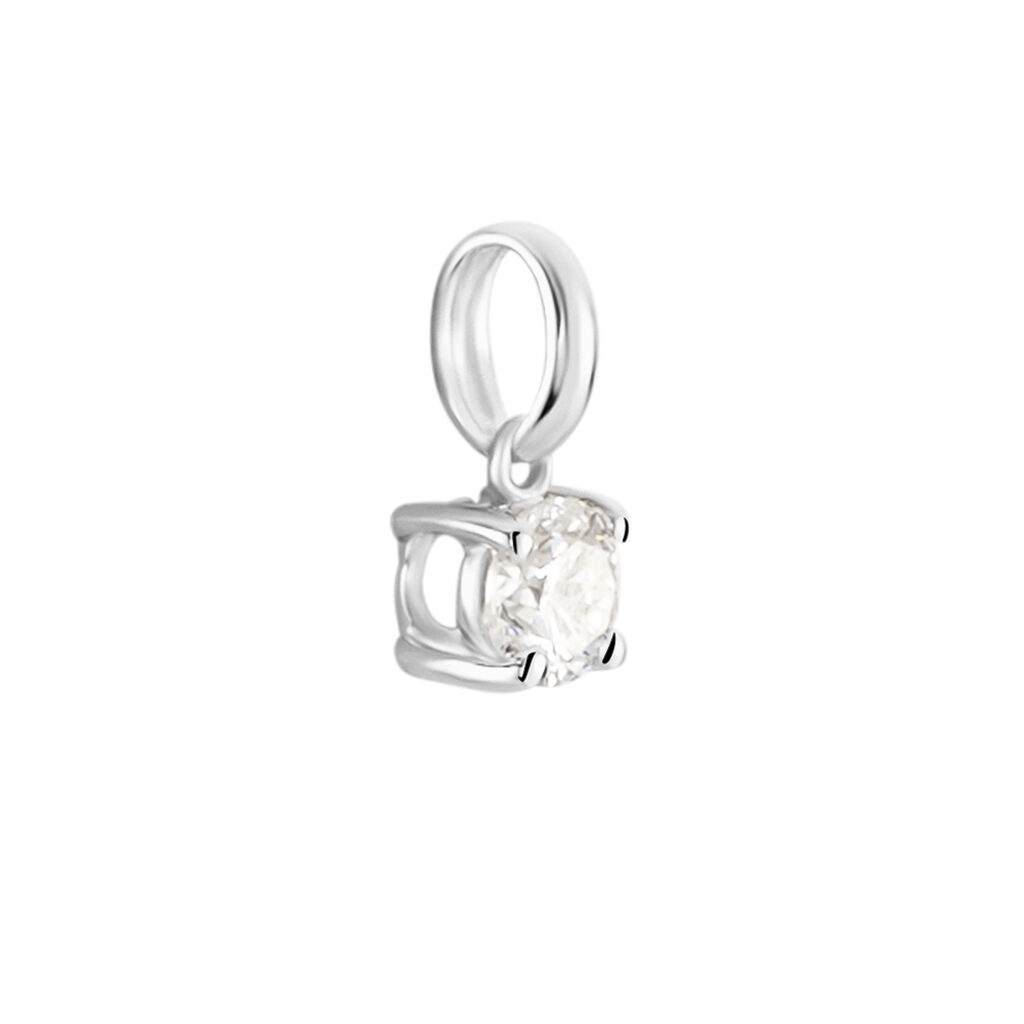 Pendentif Aphrodite Or Blanc Diamant - Pendentifs Femme | Histoire d’Or