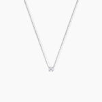 Collier One Or Blanc Diamant - Colliers Femme | Histoire d&rsquo;Or