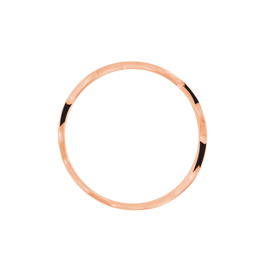 Bague Jasmyn Argent Rose Oxyde De Zirconium - Bagues avec pierre Femme | Histoire d&rsquo;Or