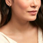 Cr&eacute;oles Marty Plaqu&eacute; Or Jaune Spinelle Synth&eacute;tique - Boucles d'oreilles cr&eacute;oles Femme | Histoire d&rsquo;Or