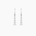 Boucles D'oreilles Pendantes Argent Blanc Henriet Oxyde De Zirconium - Boucles d'oreilles fantaisie Femme | Histoire d’Or
