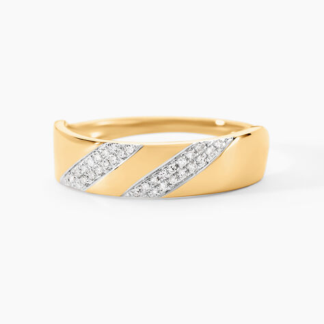 Bague Shalanda Or Jaune Diamant - Bagues avec pierre Femme | Histoire d&rsquo;Or