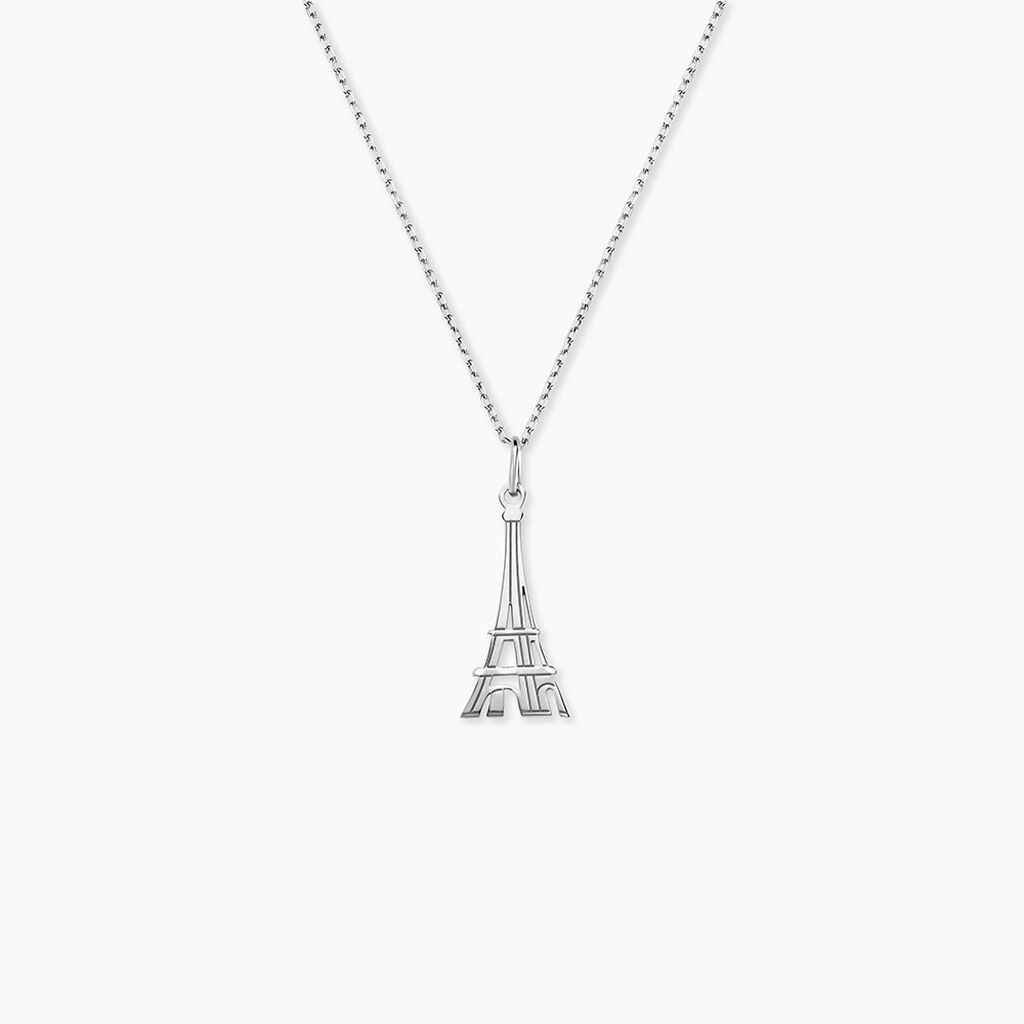 Pendentif Paco Argent Blanc - Pendentifs Famille | Histoire d&rsquo;Or
