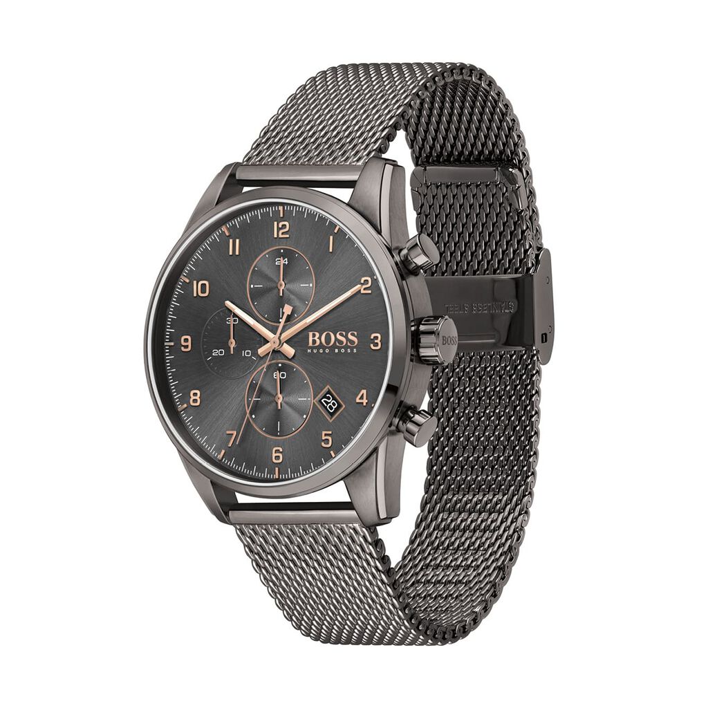 Montre Boss Skymaster Gris - Montres Homme | Histoire d’Or
