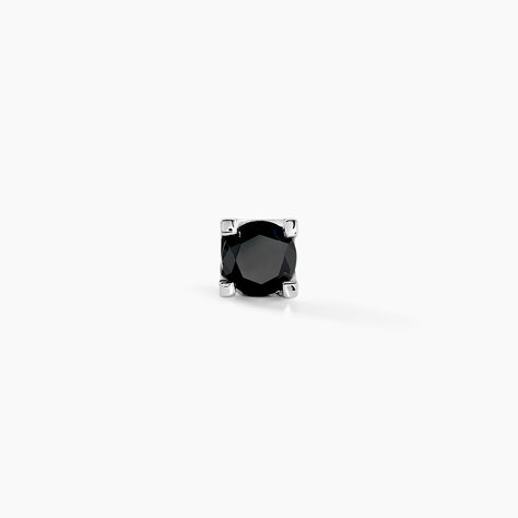 Boucle D'oreille Puce Unitaire Keanu Or Blanc Diamant - Clous d'oreilles Famille | Histoire d’Or