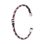 Bracelet Axel Acier Blanc - Bracelets Homme | Histoire d&rsquo;Or