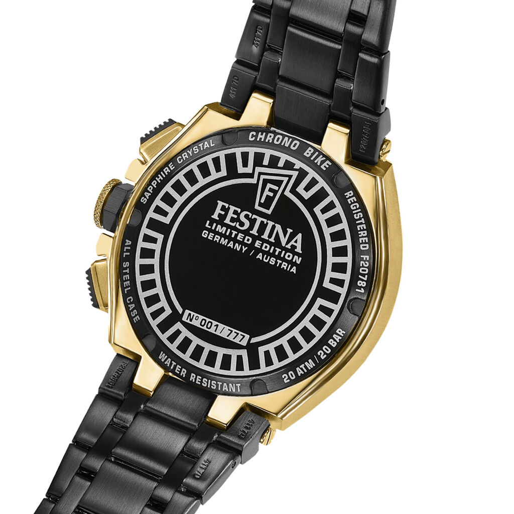 Coffret De Montre Festina Chrono Bike Edition Speciale Violet - F&ecirc;te des p&egrave;res Homme | Histoire d&rsquo;Or