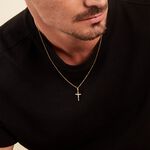 Pendentif Andries Or Bicolore - Pendentifs Bapt&ecirc;me Famille | Histoire d&rsquo;Or