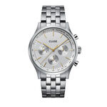 Montre Cluse Antheor Multifonction Argent&eacute; - Montres Homme | Histoire d&rsquo;Or