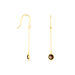 Boucles D'oreilles Pendantes Arenale Or Jaune Quartz - Boucles d'oreilles pendantes Femme | Histoire d’Or