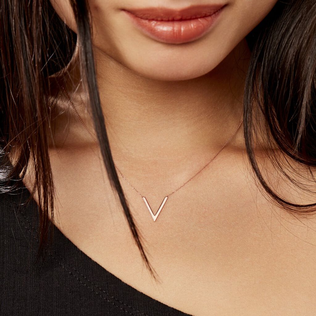 Collier Or Rose Celene - Colliers Femme | Histoire d’Or