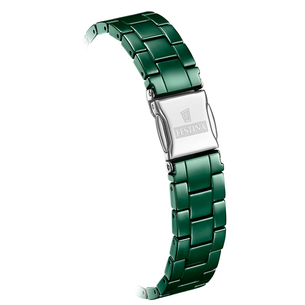Montre Festina Ceramic 31 Vert - F&ecirc;te des m&egrave;res Femme | Histoire d&rsquo;Or